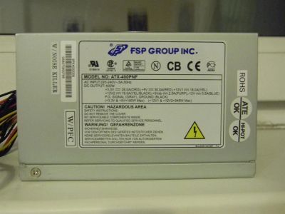 Лот: 3444723. Фото: 1. FSP ATX-400PNF с большим вентилятором. Корпуса, блоки питания