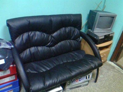 Лот: 1276485. Фото: 1. Диван офисный кожа. Офисные диваны