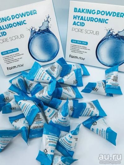 Лот: 16606849. Фото: 1. Скраб для лица в пирамидках Farmstay... Уход за лицом