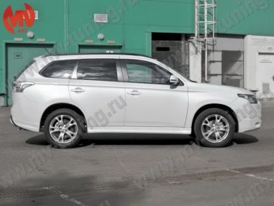 Лот: 6596592. Фото: 1. Обвесы, Накладки на пороги, Mitsubishi... Детали тюнинга