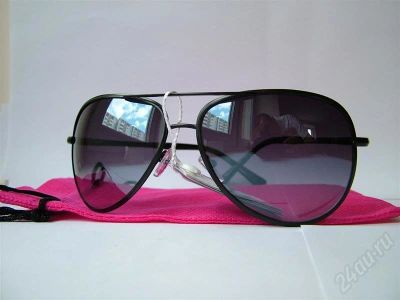 Лот: 324962. Фото: 1. Очки Авиаторы Матовая сталь. Чехол... Очки солнцезащитные