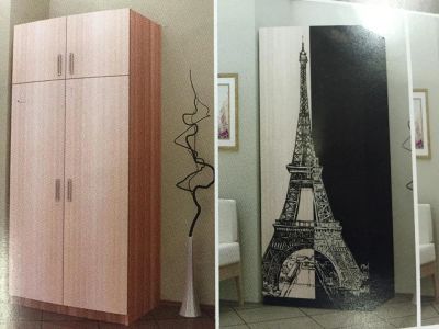 Лот: 7781474. Фото: 1. Шкаф двухстворчатый "башня". Шкафы, шкафы-купе