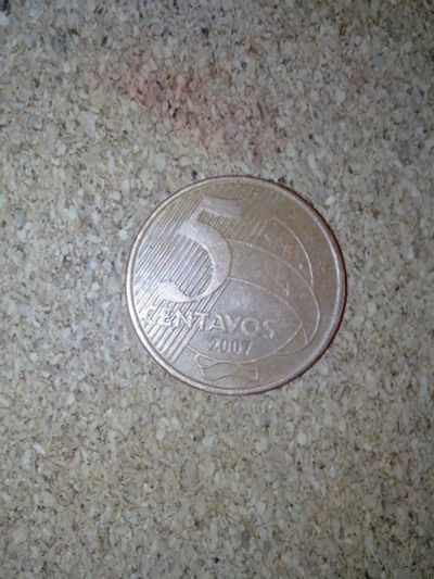 Лот: 10730555. Фото: 1. 5 centavos 2007 Бразилия 5 центаво... Америка