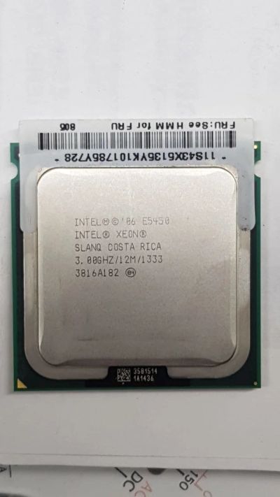Лот: 16224317. Фото: 1. Процессор Intel® Xeon® E5450... Процессоры