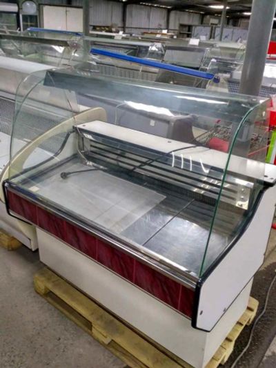 Лот: 11677417. Фото: 1. Холодильная витрина вхс-1.5м с... Холодильное