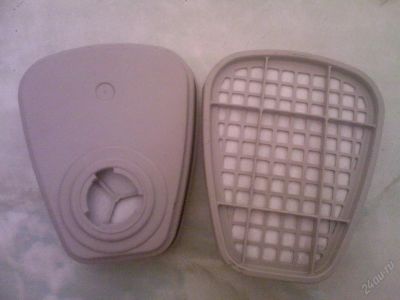 Лот: 78185. Фото: 1. Угольный фильтр к маскам и полумаскам... Другое (строительство и ремонт)