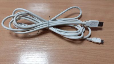 Лот: 18919292. Фото: 1. USB кабель, mUSB (mini USB) длина... Шлейфы, кабели, переходники