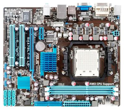 Лот: 6087531. Фото: 1. Материнская плата ASUS M4A78LT-M... Материнские платы