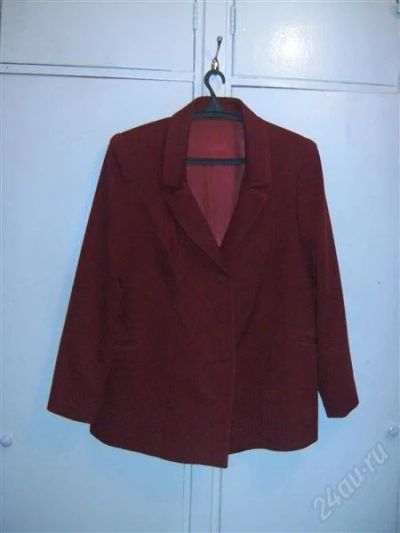 Лот: 2472341. Фото: 1. Женский красный классический пиджак. Пиджаки, жилеты