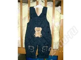 Лот: 522728. Фото: 1. Полукомбенезон, стеганный синтепон... Другое (дети растут)