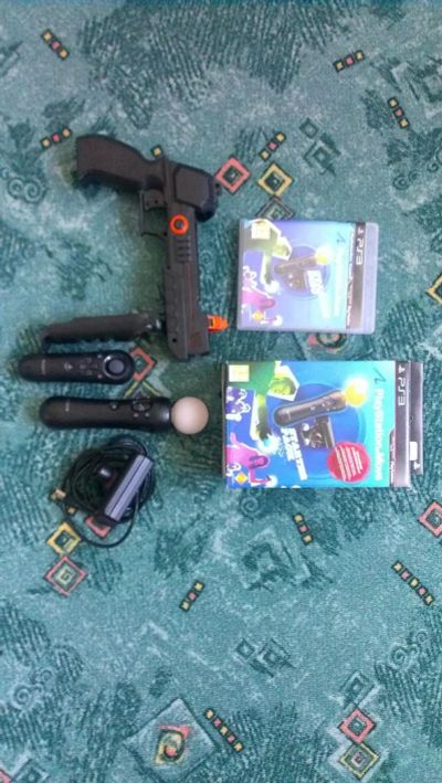 Лот: 2977099. Фото: 1. Move Starter Pack для PS3 (контроллер... Аксессуары для игровых приставок, консолей, геймпады