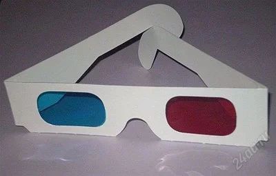 Лот: 648679. Фото: 1. 3D очки красно-синие, анаглиф... Другое (бытовая техника)
