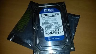 Лот: 6340504. Фото: 1. WD 320 Gb почти новый жесткий... Жёсткие диски (HDD)