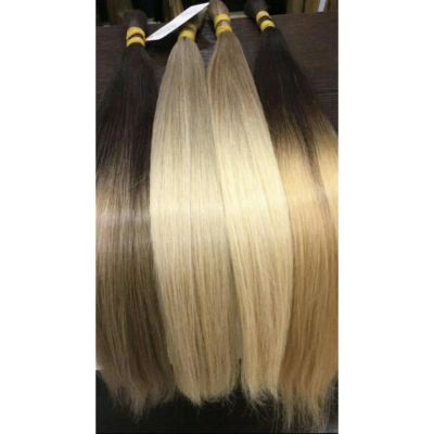 Лот: 9085416. Фото: 1. волосы для наращивания омбре люкс. Наращивание ресниц, волос