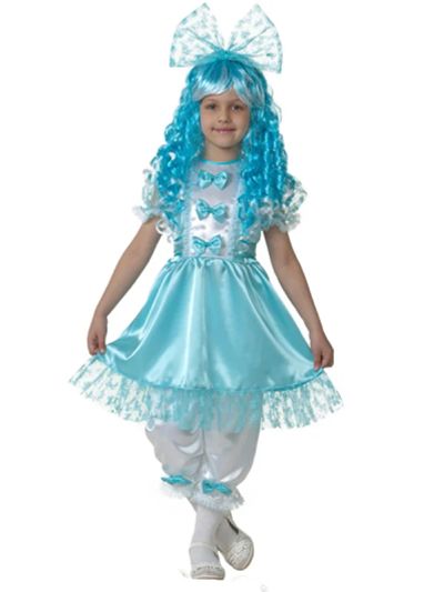 Лот: 6434609. Фото: 1. костюм Мальвины (Батик) р. 26... Детские карнавальные, праздничные костюмы