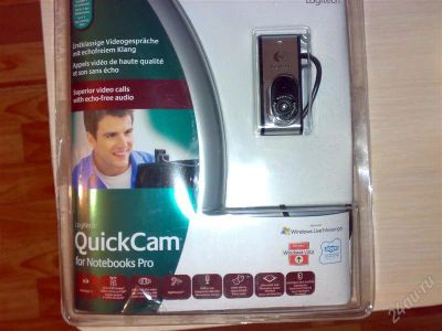 Лот: 2320172. Фото: 1. QuickCam для ноутбуков и ПК Logitech... Веб-камеры