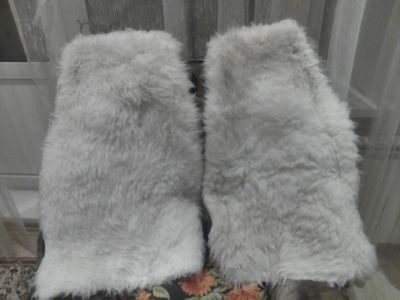 Лот: 8513457. Фото: 1. Меховые накидки на передние сиденья... Чехлы, коврики, оплетки руля