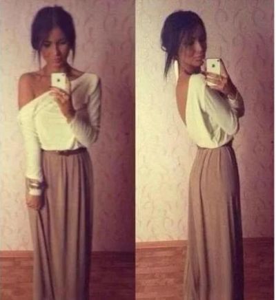 Лот: 4834188. Фото: 1. Платье в пол.размер 42-44,(без... Платья