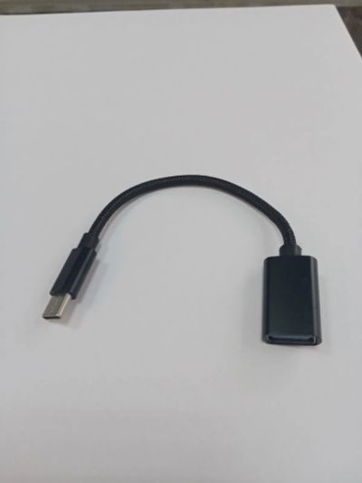 Лот: 20205805. Фото: 1. Кабель OTG USB Type C - USB 2... Дата-кабели, переходники