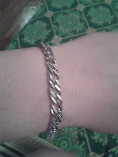 Лот: 7352651. Фото: 1. Браслет серебрянный мужской. Браслеты