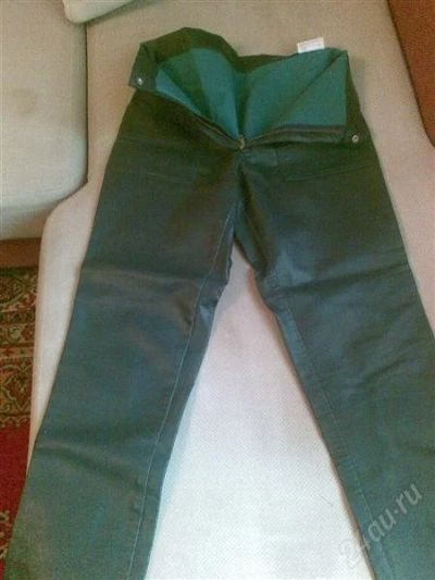Лот: 1278695. Фото: 1. Брюки 48 разм. из кожезаменителя. Брюки, джинсы, шорты