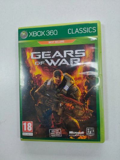 Лот: 20317888. Фото: 1. Диск с игрой Gears of War для... Игры для консолей