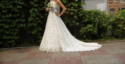 Лот: 3312187. Фото: 1. Свадебное платье, ооочень шикарное. Свадебные платья