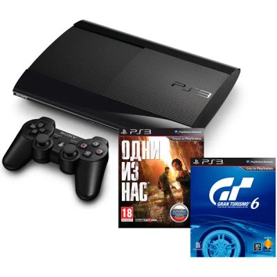 Лот: 7352984. Фото: 1. PS3 Sony playstation 3, Два джойстика... Игровые приставки, консоли