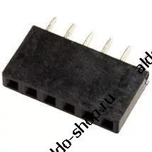 Лот: 19189187. Фото: 1. Разъем штыревой P2.54мм Dupont... Разъёмы