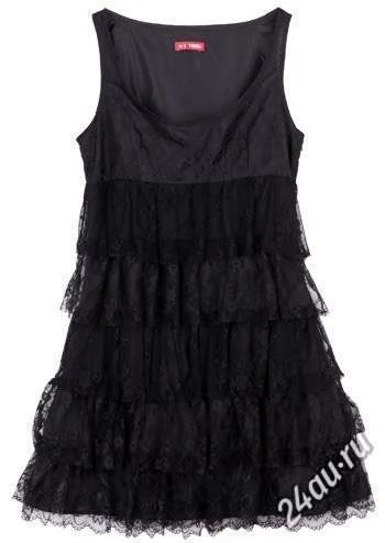 Лот: 2071493. Фото: 1. Платье кружевное, новое! 44 S. Платья