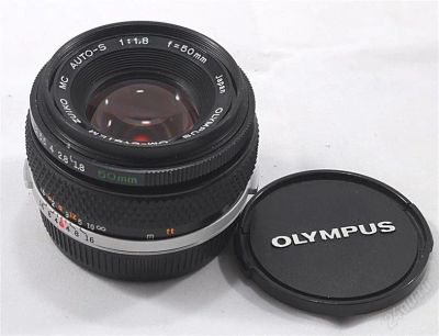 Лот: 2519214. Фото: 1. olympus 50mm f/1.8 om-system zuiko... Объективы