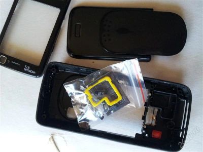 Лот: 2672031. Фото: 1. Средняя часть корпуса Nokia n73... Корпуса, клавиатуры, кнопки