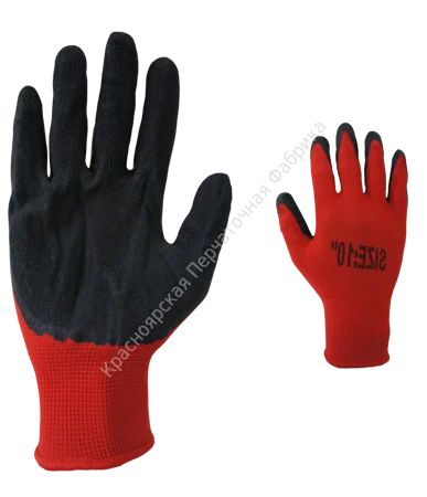 Лот: 17229247. Фото: 1. Перчатки нейлоновые ПРОФИ вспененное... Спецодежда, спецобувь