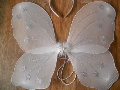 Лот: 2532122. Фото: 1. Белые крылья ангела. Карнавальные маски, шляпы, аксессуары