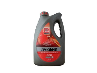 Лот: 10797860. Фото: 1. Лукойл супер SAE 20w50 (4л). Масла, жидкости