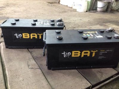 Лот: 5585983. Фото: 1. Top bat 190Ah почти новые. Аккумуляторы