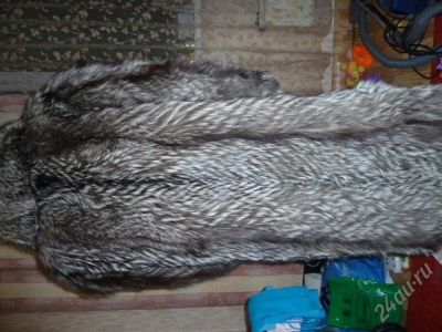 Лот: 1527624. Фото: 1. шуба женская (чернобурка). Верхняя одежда