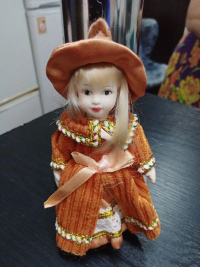 Лот: 19874845. Фото: 1. кукла керамическая. Авторские куклы, игрушки, поделки