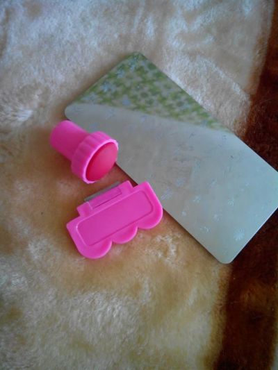 Лот: 3751175. Фото: 1. Набор для стемпинга + металлическая... Наращивание ногтей