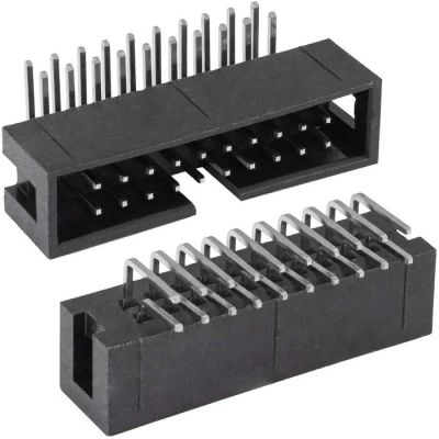 Лот: 20405091. Фото: 1. Разъем штыревой P2.54мм IDC 2... Разъёмы