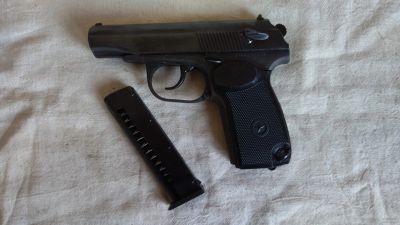 Лот: 18797716. Фото: 1. Охолощенный СХП пистолет Макарова... Сигнальное и охолощенное (СХП) оружие