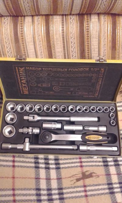Лот: 7140319. Фото: 1. Набор торцевых головок. Ручные инструменты для автомобиля