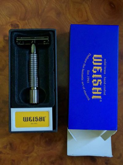 Лот: 20526125. Фото: 1. Безопасный станок Weishi-9306c. Бритвенные станки и лезвия