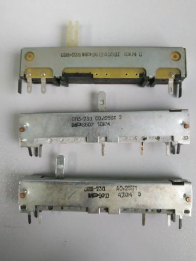 Лот: 19867827. Фото: 1. Резисторы переменные СП3-23А. Резисторы