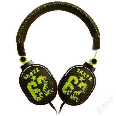 Лот: 1706091. Фото: 1. Наушники RITMIX RH-565 Skate Green. Наушники, гарнитуры