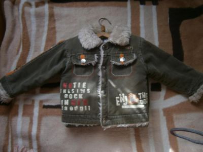 Лот: 5338559. Фото: 1. джинсовая курточка на мальчика. Верхняя одежда