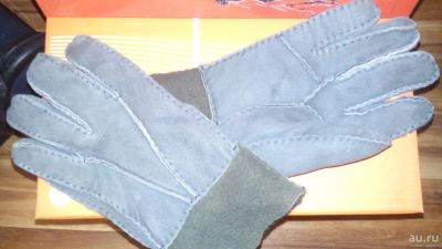 Лот: 8992799. Фото: 1. перчатки натуралки размер примерно... Перчатки, варежки, митенки