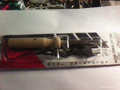 Лот: 3378143. Фото: 1. паяльник 220в 40вт. Радиолюбительский инструмент