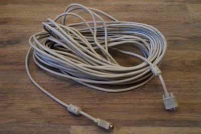 Лот: 4946567. Фото: 1. VGA кабель 25 метров. Шлейфы, кабели, переходники