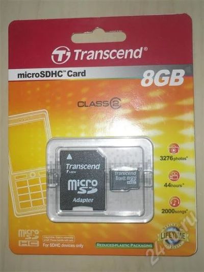 Лот: 433940. Фото: 1. флешка микросд_на 8гб. Другое (смартфоны, связь, навигация)